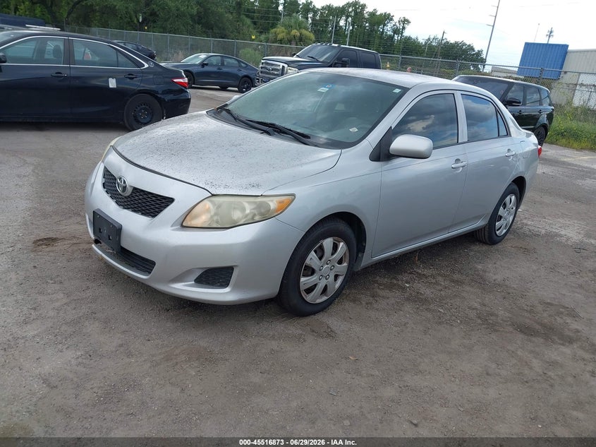 2009 Toyota Corolla, Механіка, IAAI, VIN 1NXBU40E89Z143215 — фото 2
