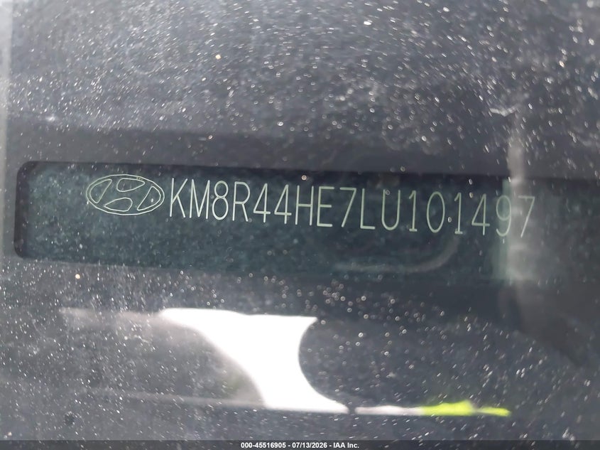 2020 Hyundai Palisade Sel VIN: KM8R44HE7LU101497 Lot: 45516905