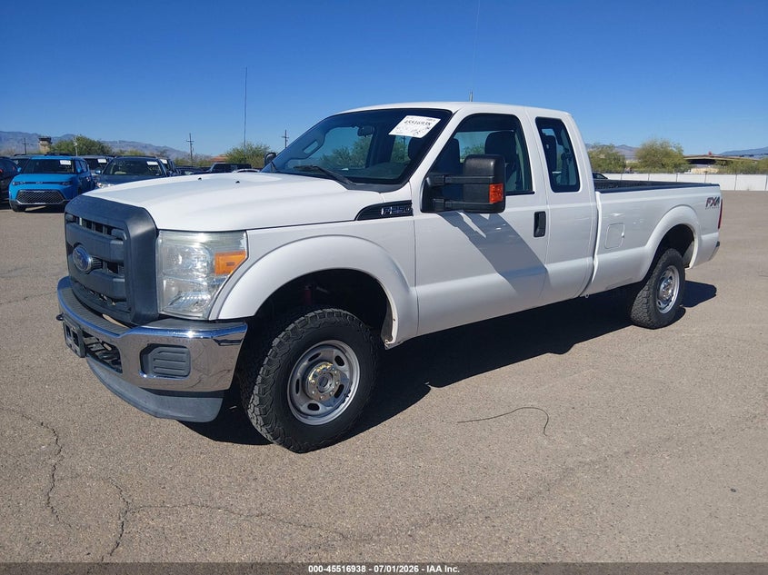 2016 FORD F250 PICKUP 6.2L V-8 VVT, 385HP