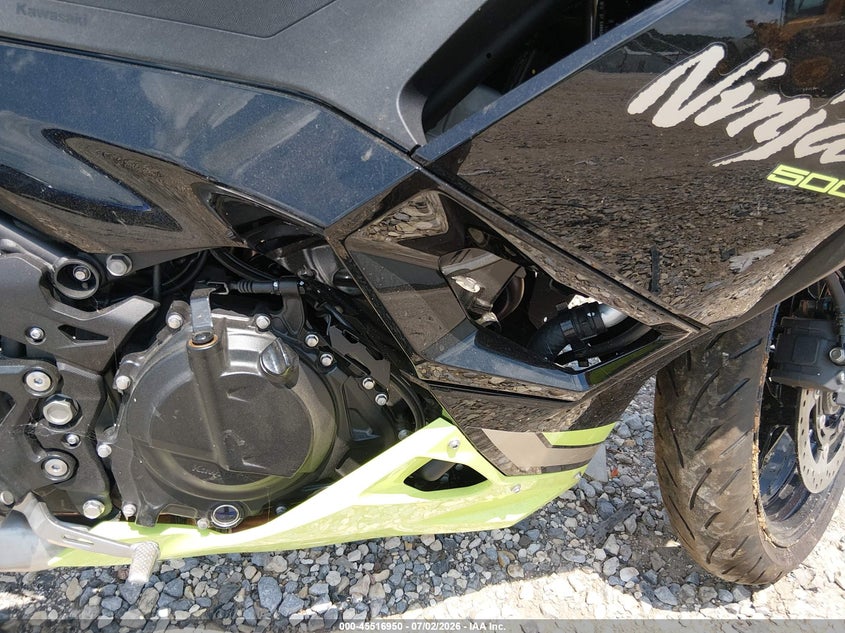 2026 Kawasaki Ex500 VIN: ML5EXGG1XTDA80958 Lot: 45516950