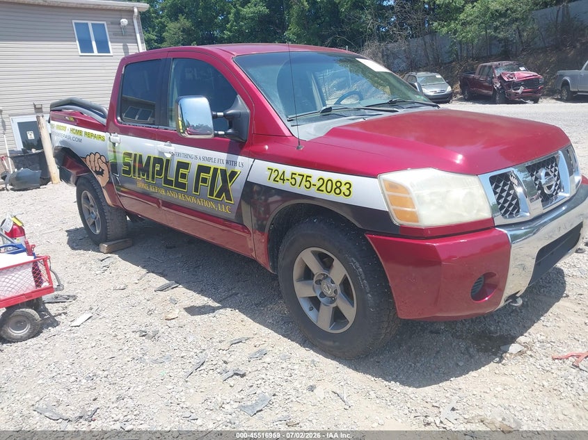 2005 NISSAN TITAN SE