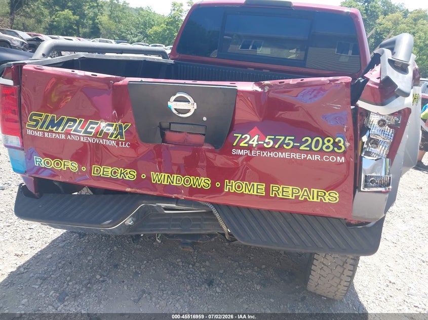 2005 Nissan Titan Se VIN: 1N6AA07A05N538110 Lot: 45516959