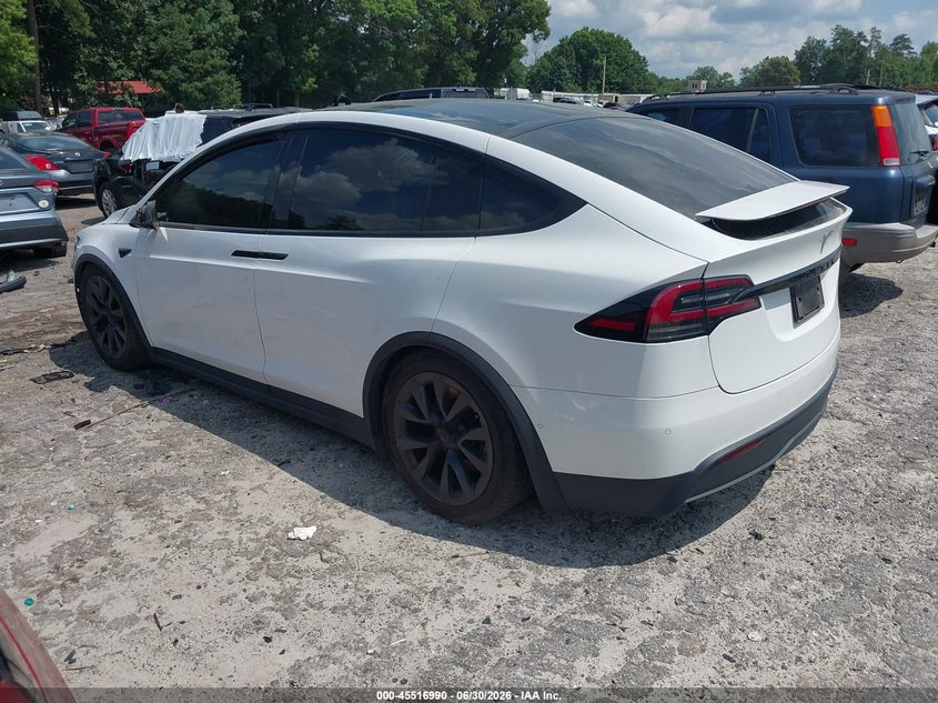 2022 TESLA MODEL X auction photo 3