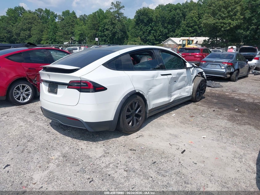 2022 TESLA MODEL X auction photo 4