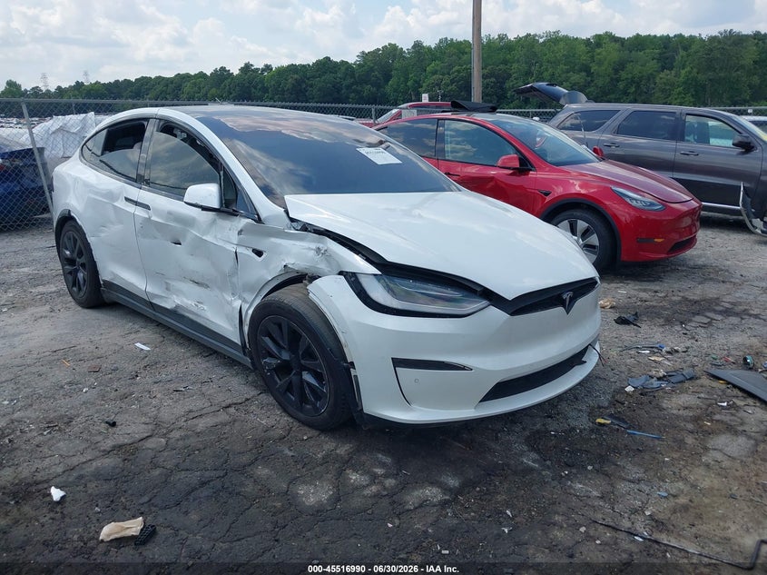 2022 TESLA MODEL X auction photo 6