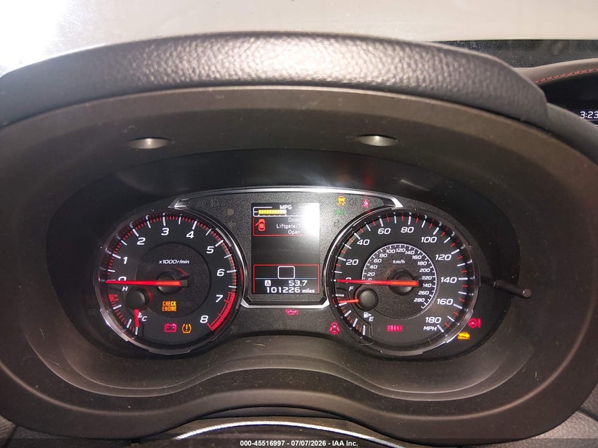 2018 Subaru Wrx VIN: JF1VA1A66J9829427 Lot: 45516997