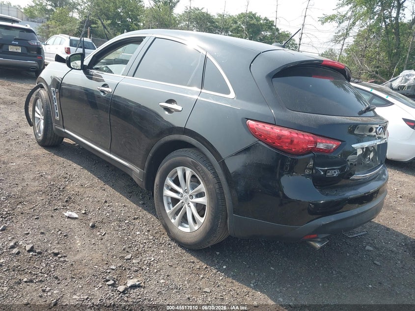 2017 INFINITI QX70 auction photo 3