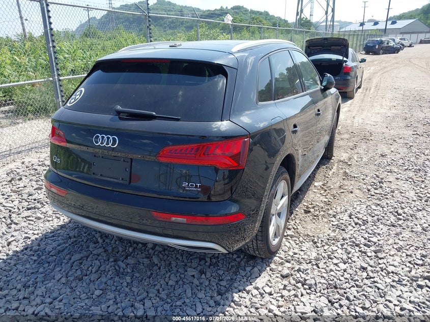 Vin: wa1anafy9j2006369, lot: 46015232, audi q5 2.0t premium/2.0t tech premium 20184