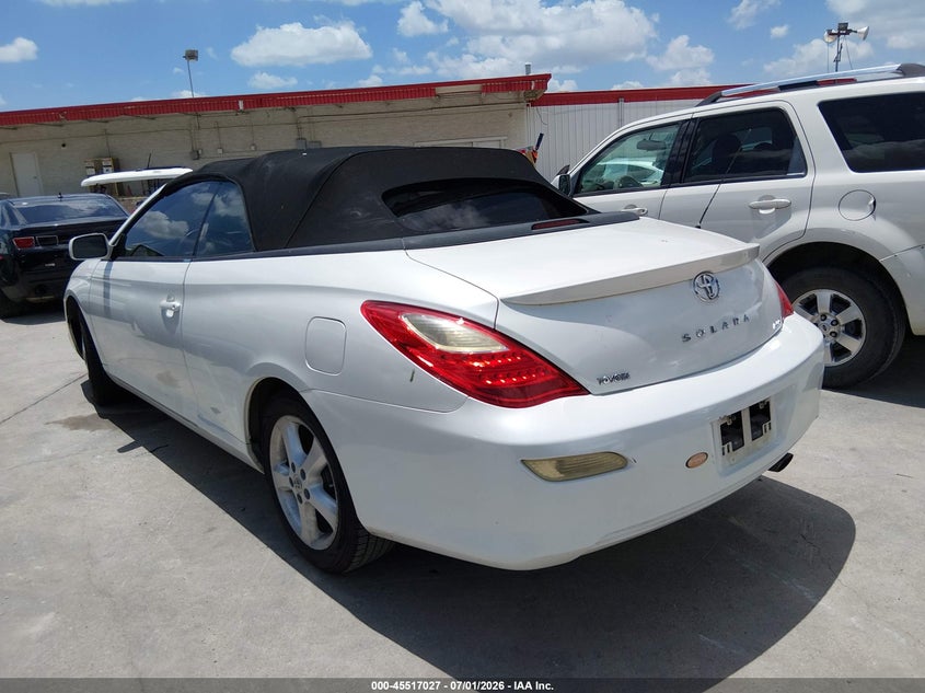 2007 TOYOTA CAMRY SOLARA auction photo 3