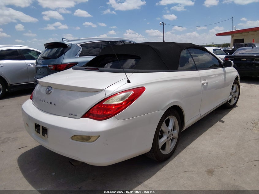 2007 TOYOTA CAMRY SOLARA auction photo 4
