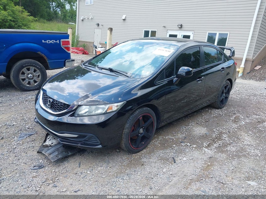 2013 Honda Civic, Undercarriage, IAAI, VIN 19XFB2F83DE202714 — photo 2