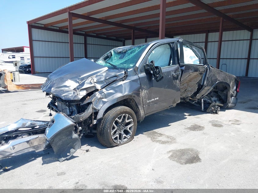 Vin: 1c6srfjp6tn259104, lot: 46015264, ram 1500 laramie  4x4 5'7 box 20262