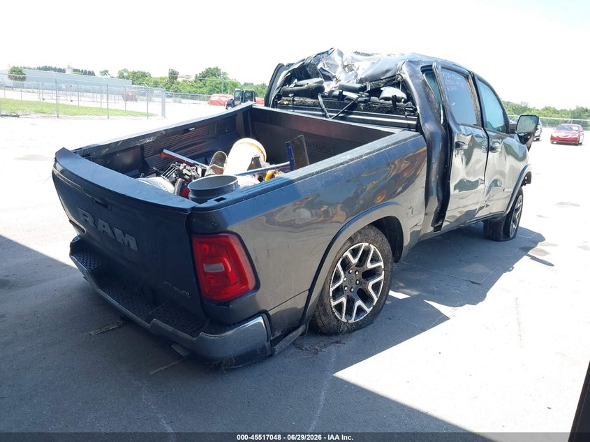 Vin: 1c6srfjp6tn259104, lot: 46015264, ram 1500 laramie  4x4 5'7 box 20264