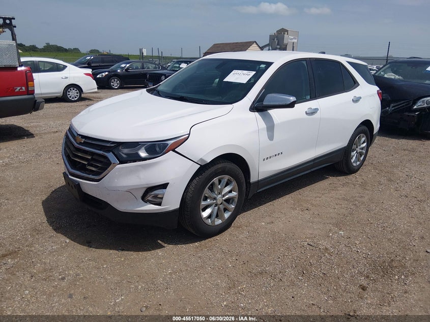 2018 Chevrolet Equinox, Front End, IAAI, VIN 2GNAXHEV6J6142114 — photo 2