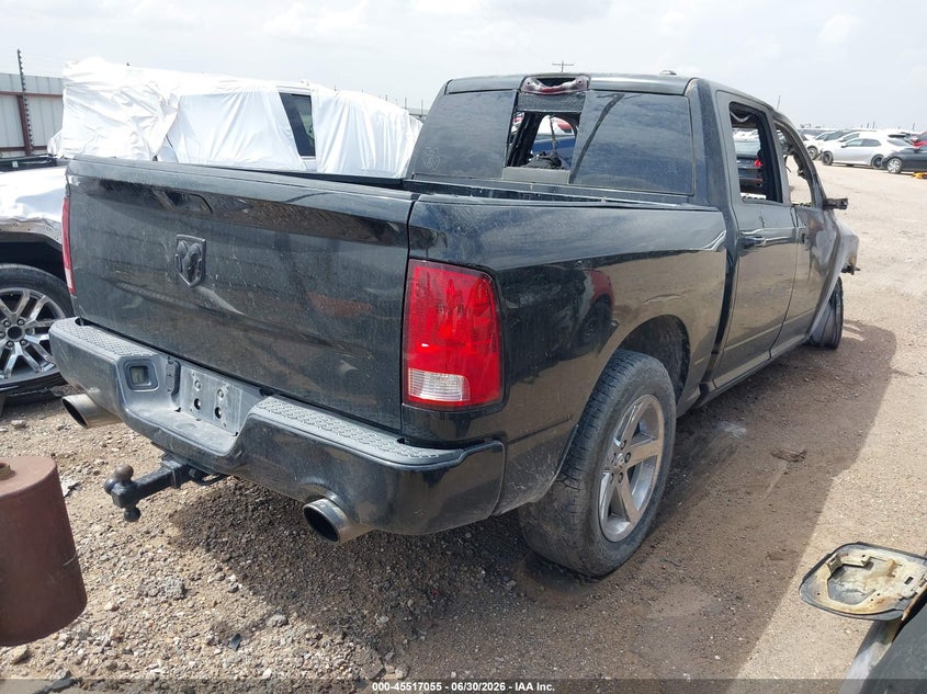 Vin: 1c6rd6mt6cs268540, lot: 46015271, ram 1500 sport 20124