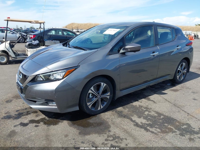 Vin: 1n4az1cv9mc551934, lot: 46015280, nissan leaf sv 40 kwh 20212