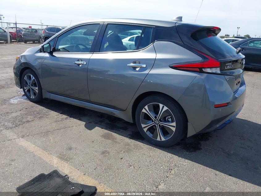 Vin: 1n4az1cv9mc551934, lot: 46015280, nissan leaf sv 40 kwh 20213