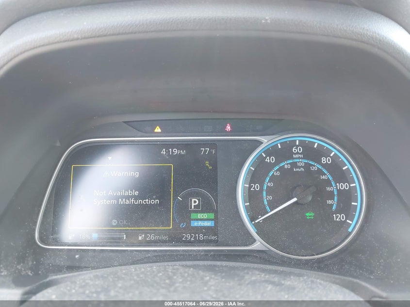 2021 Nissan Leaf Sv 40 Kwh VIN: 1N4AZ1CV9MC551934 Lot: 45517064