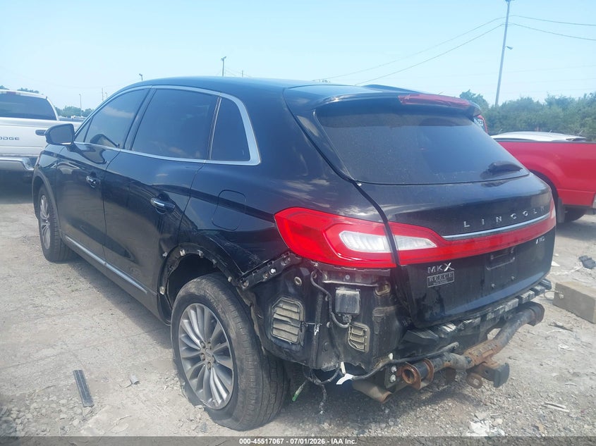 2018 Lincoln Mkx Select VIN: 2LMPJ8KR3JBL35579 Lot: 45517067