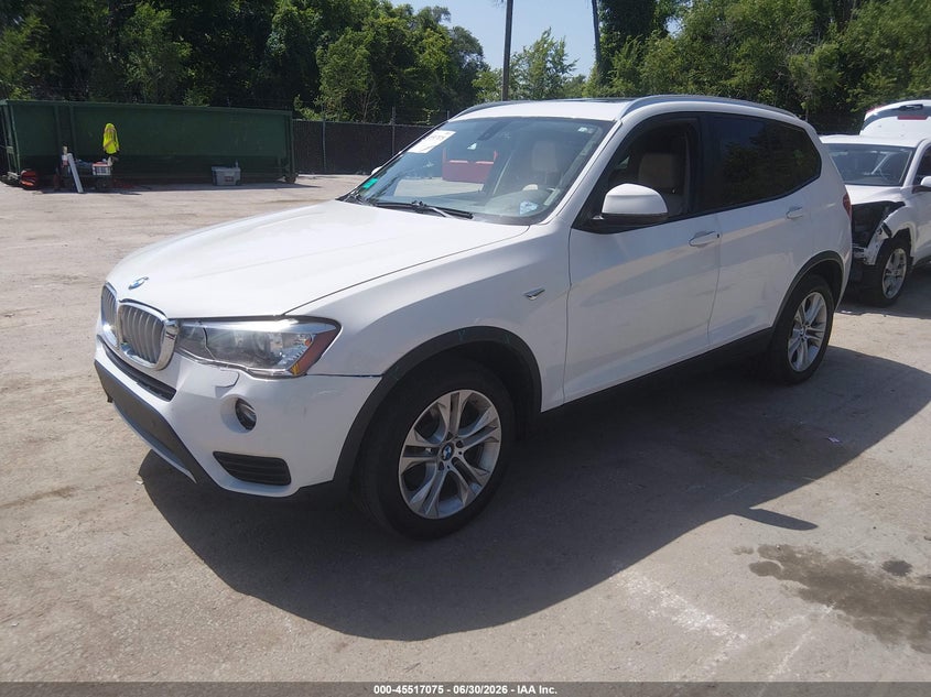 Vin: 5uxwx7c58g0r17525, lot: 46015291, bmw x3 xdrive35i 20162