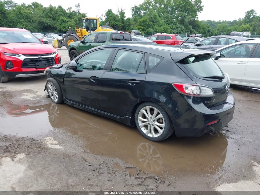 Vin: jm1bl1m67b1393125, lot: 46015302, mazda mazda3 s grand touring 20113