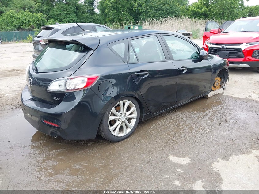 Vin: jm1bl1m67b1393125, lot: 46015302, mazda mazda3 s grand touring 20114