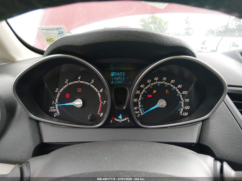 2014 FORD FIESTA auction photo 7