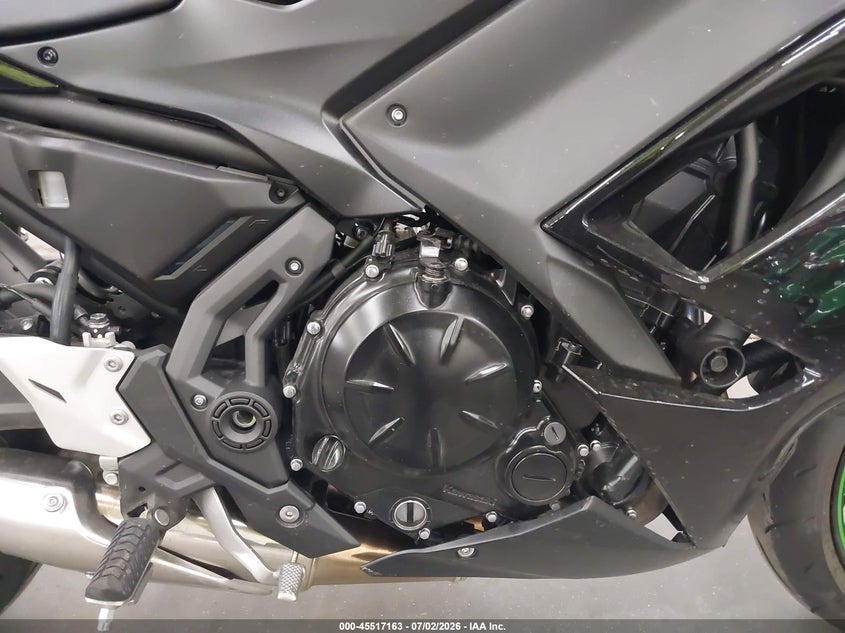 2025 Kawasaki Ex650 R VIN: ML5EXER19SDAG5086 Lot: 45517163