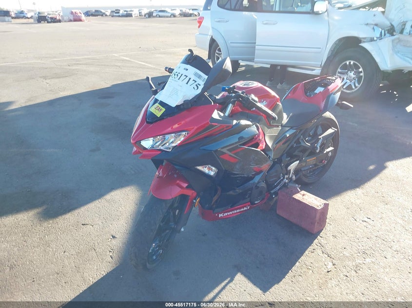 2019 KAWASAKI EX400 auction photo 2