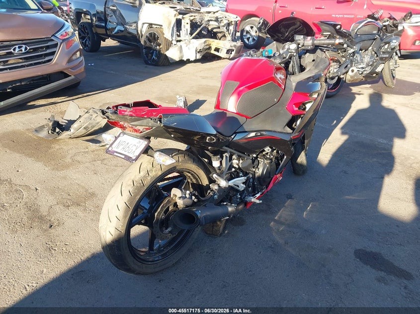2019 KAWASAKI EX400 auction photo 4