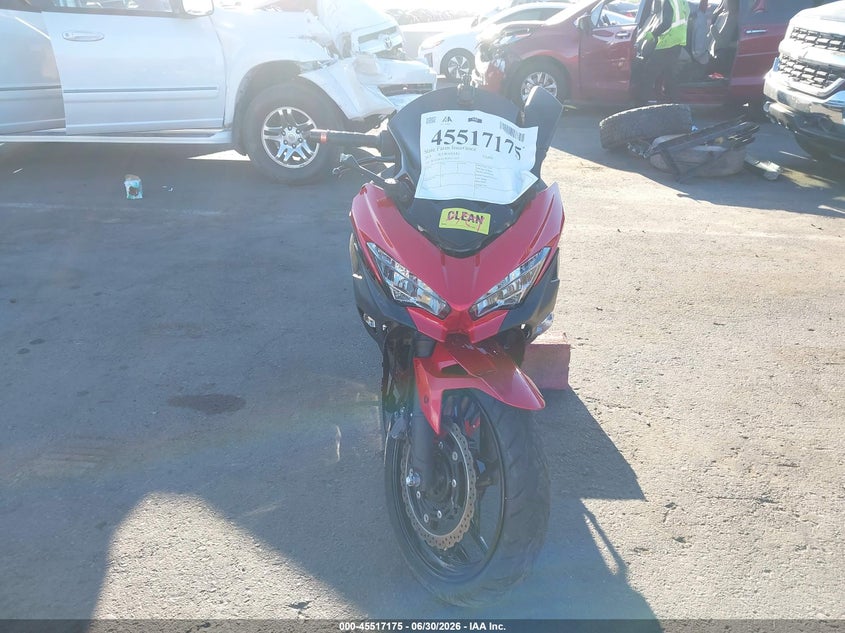 2019 KAWASAKI EX400 auction photo 5