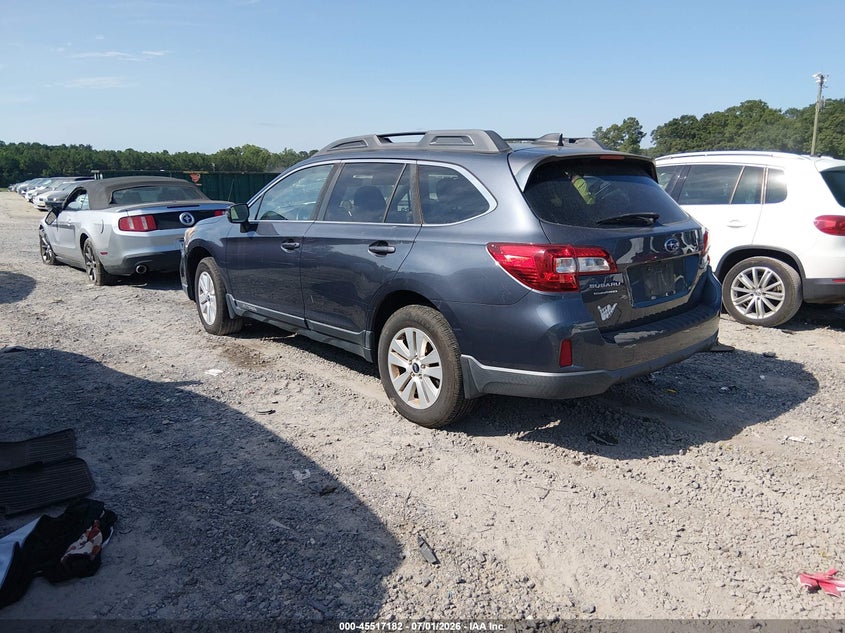 Vin: 4s4bsafc1h3328091, lot: 46015398, subaru outback 2.5i premium 20173