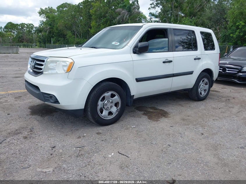 2014 Honda Pilot, Обычный износ, IAAI, VIN 5FNYF3H24EB001105 — фото 2