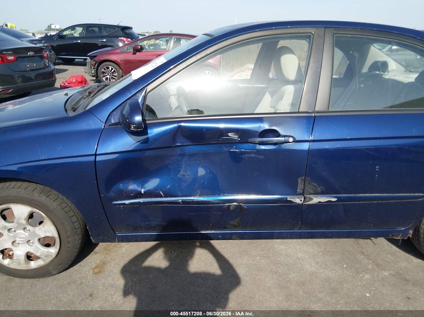 2006 Kia Spectra Ex/Lx/Sx VIN: KNAFE121X65277349 Lot: 45517208