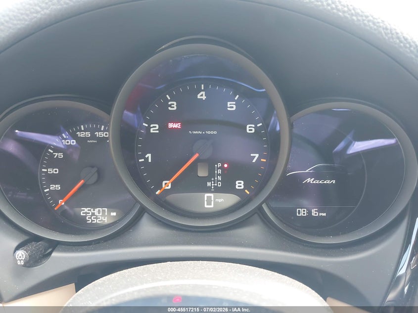 2020 Porsche Macan VIN: WP1AA2A58LLB00467 Lot: 45517215
