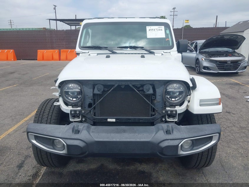 2021 Jeep Wrangler 4Xe Unlimited Sahara 4X4 VIN: 1C4JJXP6XMW824899 Lot: 45517216