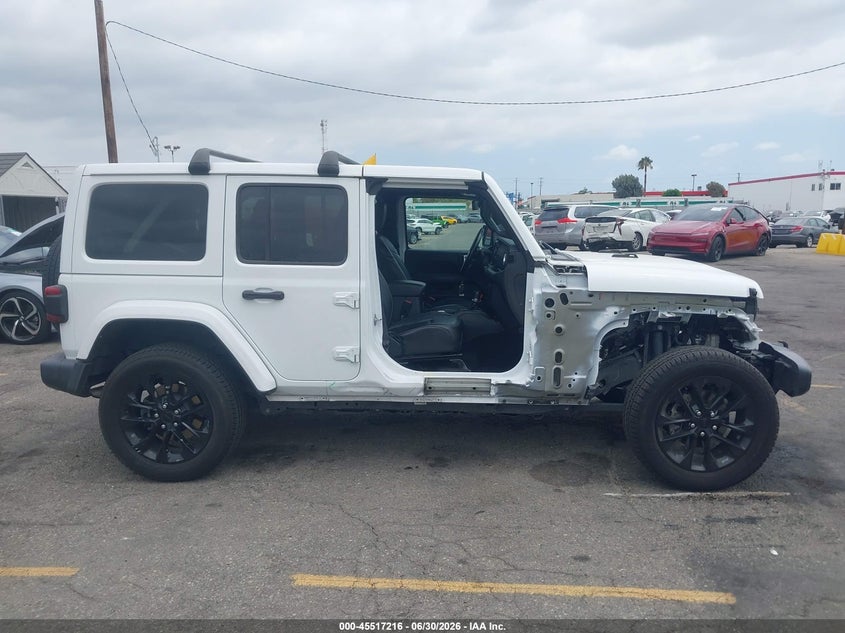 2021 Jeep Wrangler 4Xe Unlimited Sahara 4X4 VIN: 1C4JJXP6XMW824899 Lot: 45517216