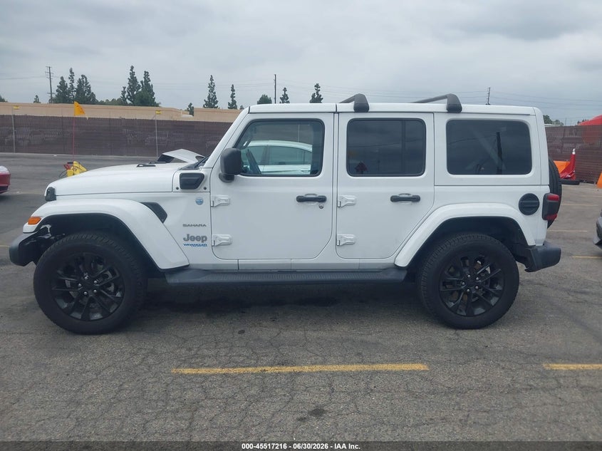 2021 Jeep Wrangler 4Xe Unlimited Sahara 4X4 VIN: 1C4JJXP6XMW824899 Lot: 45517216