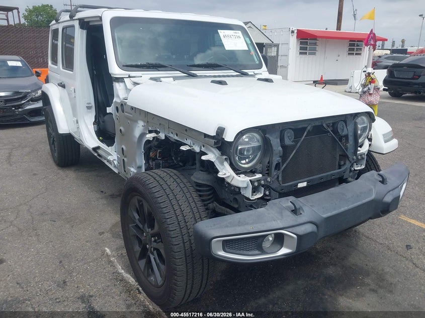 2021 Jeep Wrangler 4Xe Unlimited Sahara 4X4 VIN: 1C4JJXP6XMW824899 Lot: 45517216