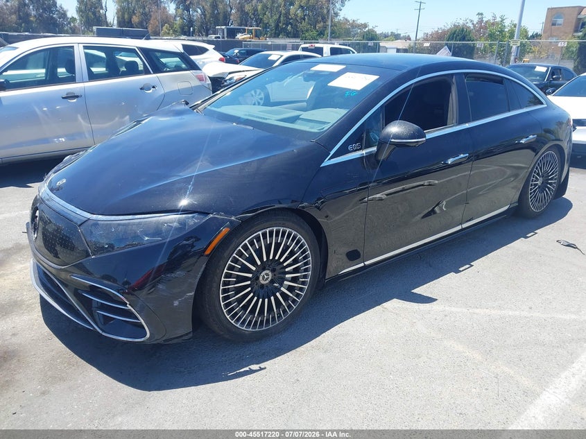 Vin: w1kcg4eb2pa033165, lot: 46015436, mercedes-benz eqs 580 4matic 20232