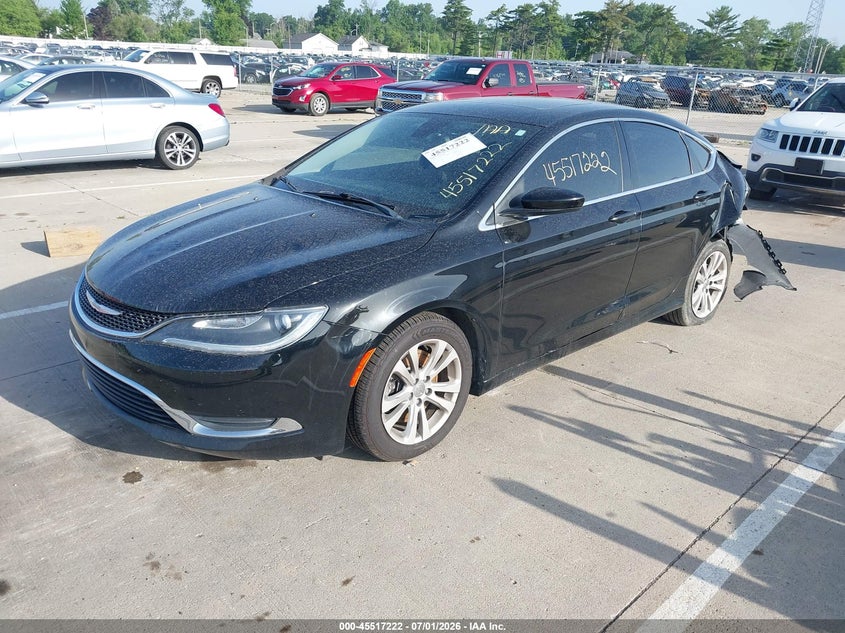 Vin: 1c3cccag0hn510143, lot: 46015437, chrysler 200 limited platinum 20172