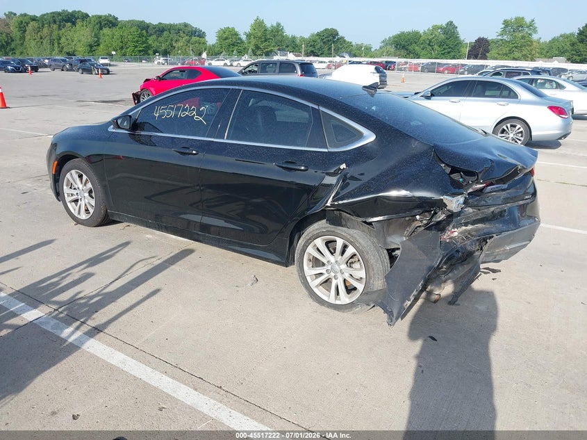 Vin: 1c3cccag0hn510143, lot: 46015437, chrysler 200 limited platinum 20173