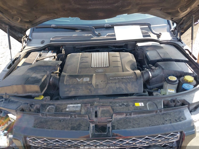 2012 Land Rover Range Rover Sport Supercharged VIN: SALSH2E4XCA744737 Lot: 45517238
