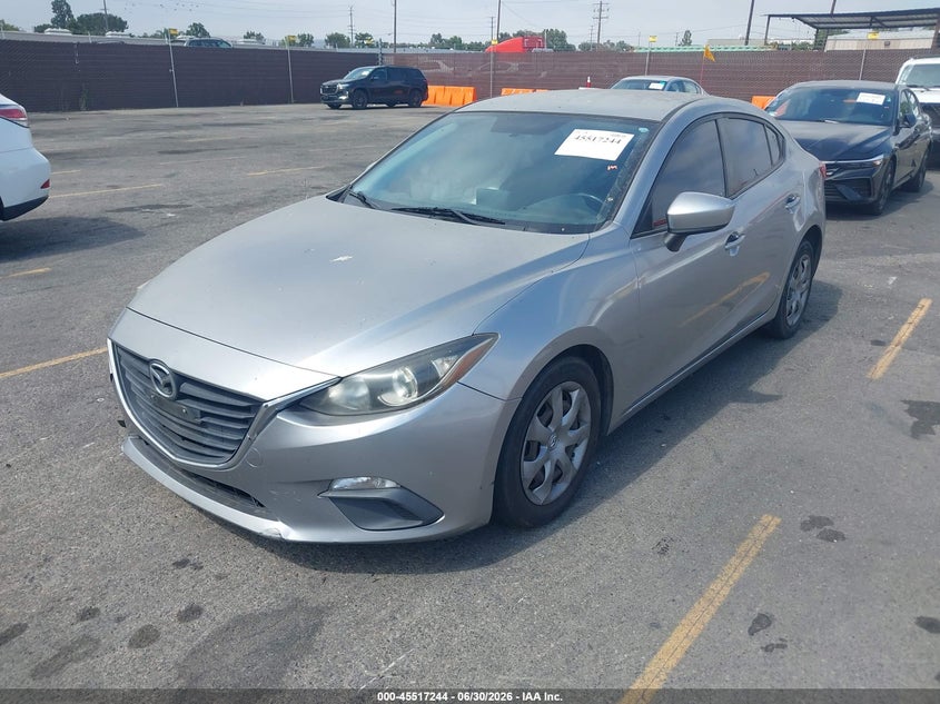 2016 Mazda Mazda3 I Sport JM1BM1T72G1346406 photo 1