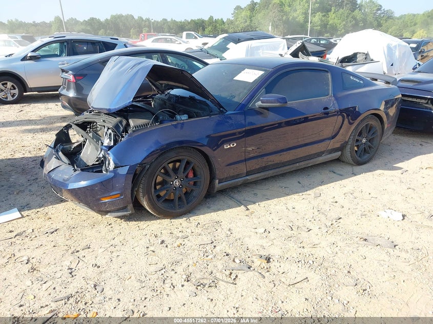 2011 Ford Mustang Gt Premium 1ZVBP8CF5B5110273 photo 1