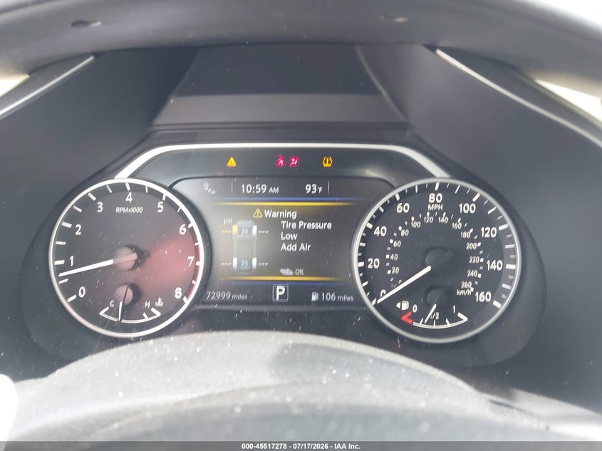 2019 NISSAN MURANO auction photo 7