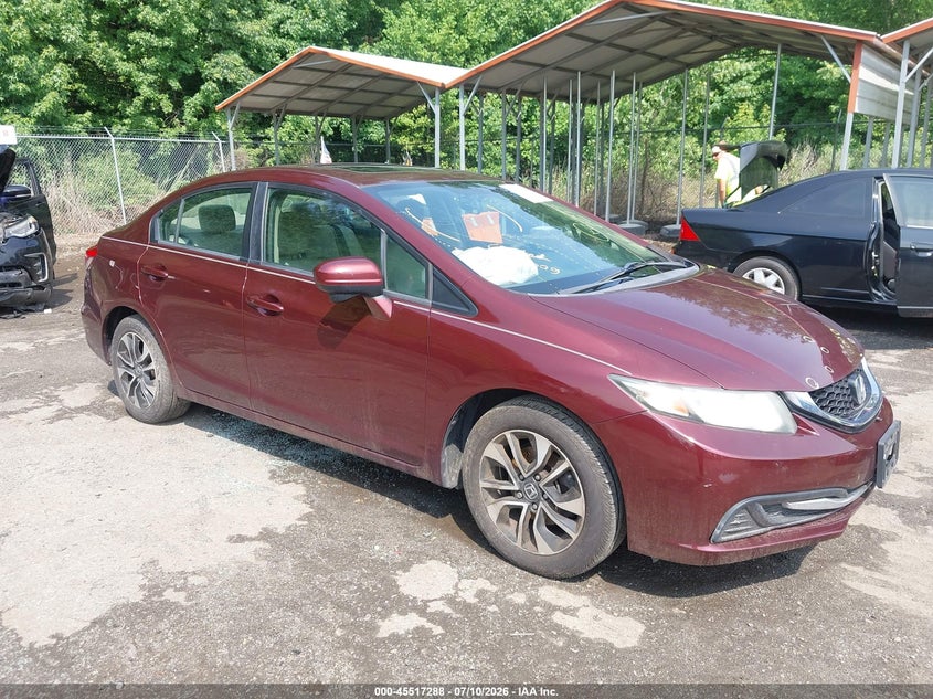 2015 HONDA CIVIC auction photo 1