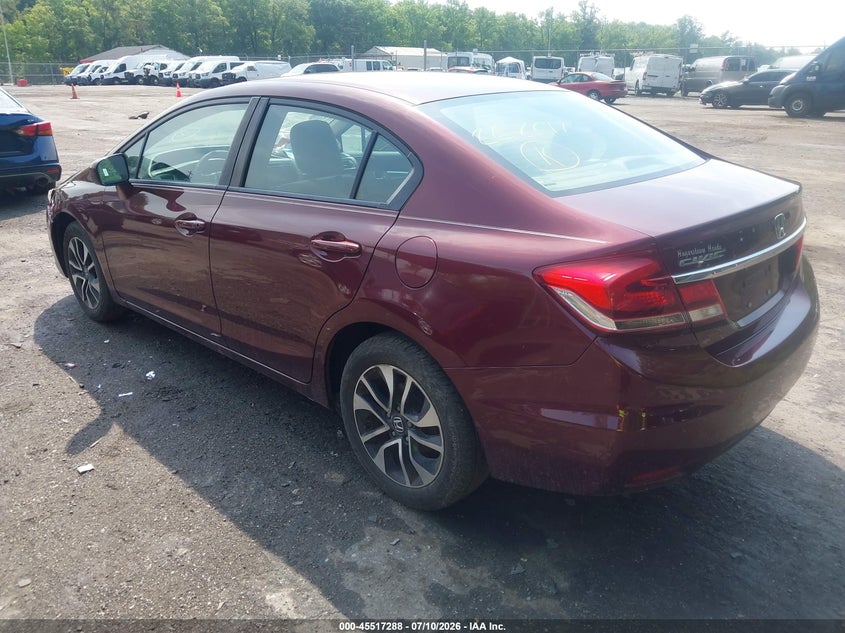 2015 HONDA CIVIC auction photo 3