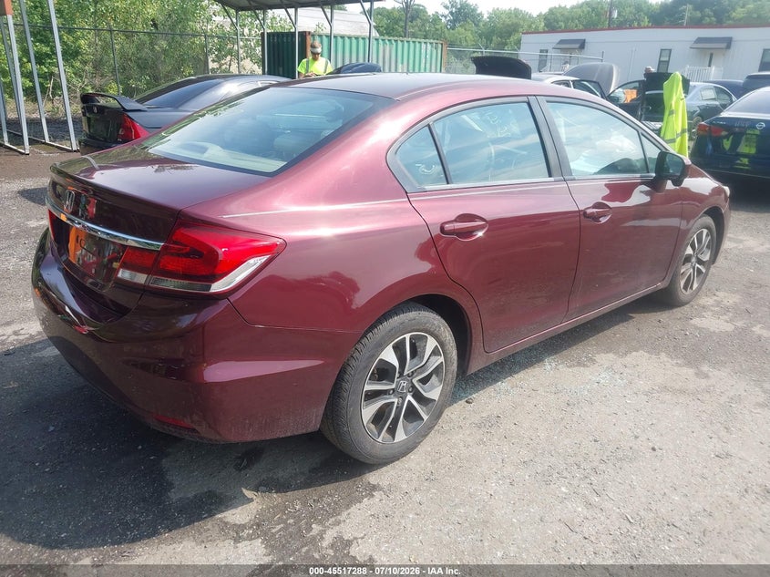 2015 HONDA CIVIC auction photo 4