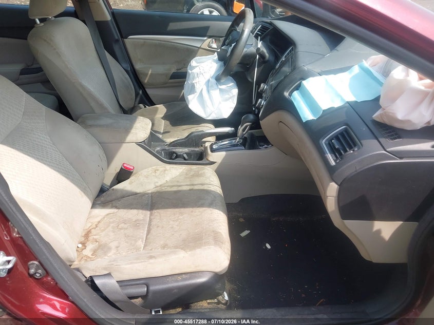 2015 HONDA CIVIC auction photo 5